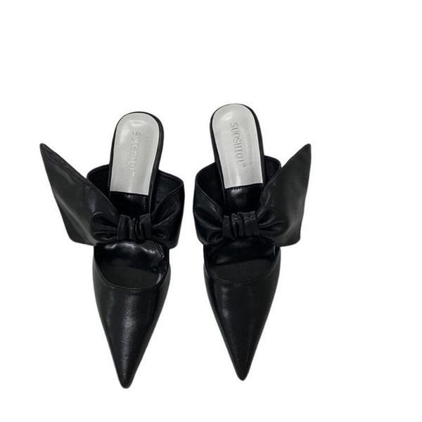 

dress shoes spring office women high heels pump 5cm slip on sandalias comfortable ladies tenis white, Black