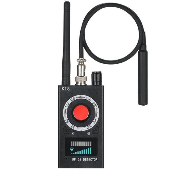 1MHZ-6.5 GHz K18 Multi-funzione Rilevatore anti-Spy Camera GSM Audio Bug Finder GPS Lens Signal Lens RF Tracker Detect Prodotti wireless