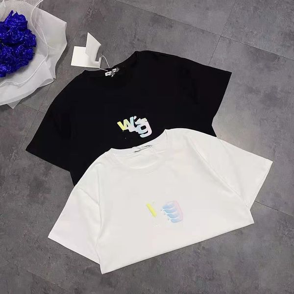 

luxury design fashion aw short sleeve t-shirt in spring and summer, White