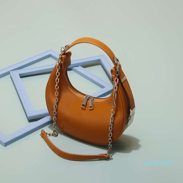 

wanghong new product niche dign crcent bag 2021 early autumn casual handbag single shoulder diagonal bag semicircle bag