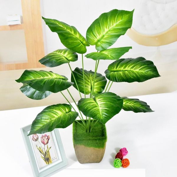 

artificial fake plants for home decor green grass plastic banyan tree branches artificial plant bonsai office table decoration