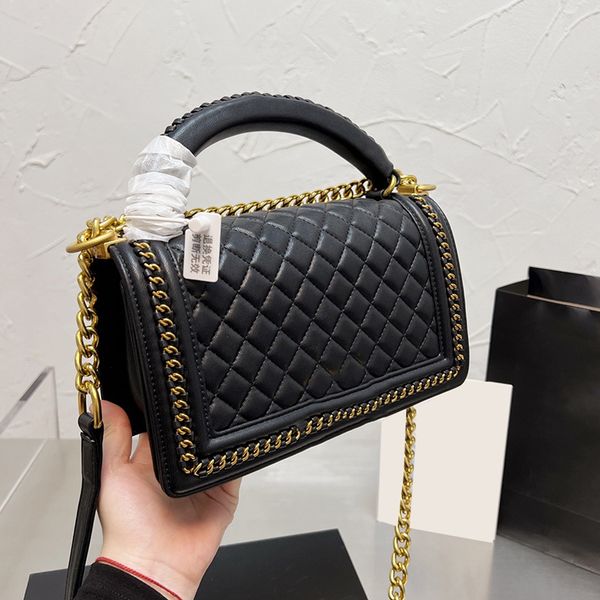 

boy girls calfskin leather bags france women famous brand quilted handle totes cross body shoulder luxury designer large capacity purse 7 co