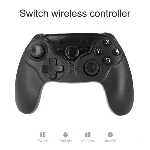 

wireless bluetooth game controller joystick gamepad with screensvibration gyroscope compatible with switch console