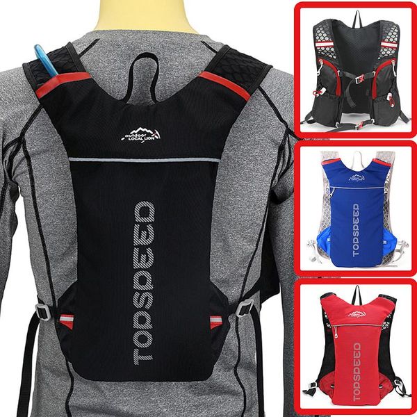 

outdoor bags cycling hydration backpack water bag jogging sport trail running optional 2l bladder