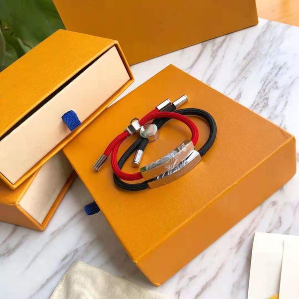 

master design barcelet letter barcelet men and women fashion personality barcelets birthday gift jewelry, Silver