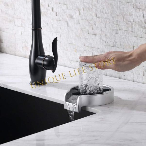 

kitchen faucets faucet glass rinser for home sink automatic cup scourer washer bar coffee pitcher wash cups tool household accessories