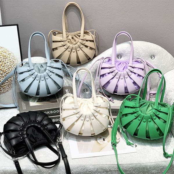 

bucket bag womens niche bag design 2021 new trendy boss all-match vegetable basket leather crossbody portable womens bag
