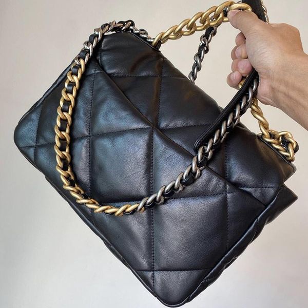 

luxurys designers bags fashion women flap tote soft handbag diamond lattice leather crossbody bag with gold metal chain ladies shoulder bag