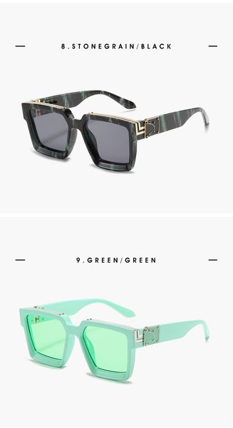 

woman sunglasses european and american punk retro big frame net celebrity polarized street shooting sun sunglass fashion accessories, White;black