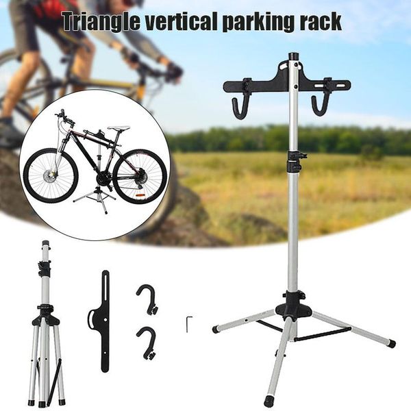 

newly bike repair stand bicycle mechanic maintenance rack height adjustable s66