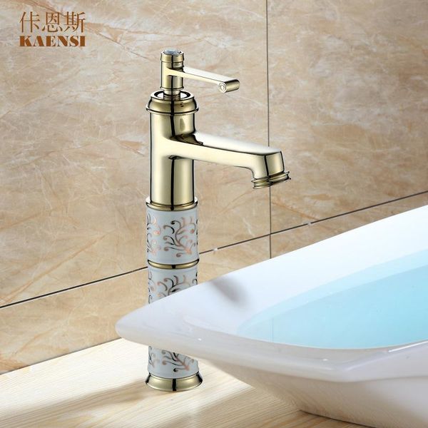 

bathroom sink faucets european ceramic faucet gold lavatory above counter basin art