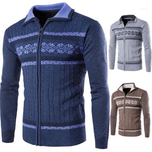 

men autumn winter wear sweater long sleeve casual cardigan quality knitted wool cotton coat dropshopping1, White;black