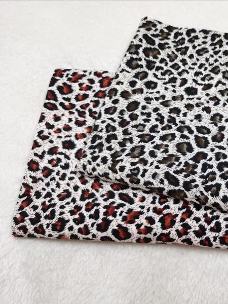

ribbon leopard printed fashion colorful cotton poplin fabric sewing material diy home cloth clothing textile tissue patchwork1, Pink;blue