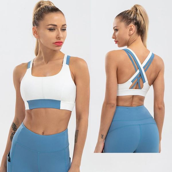

yoga outfit women sports underwear workout gym bras naked feel athletic brassiere fitness bra crop