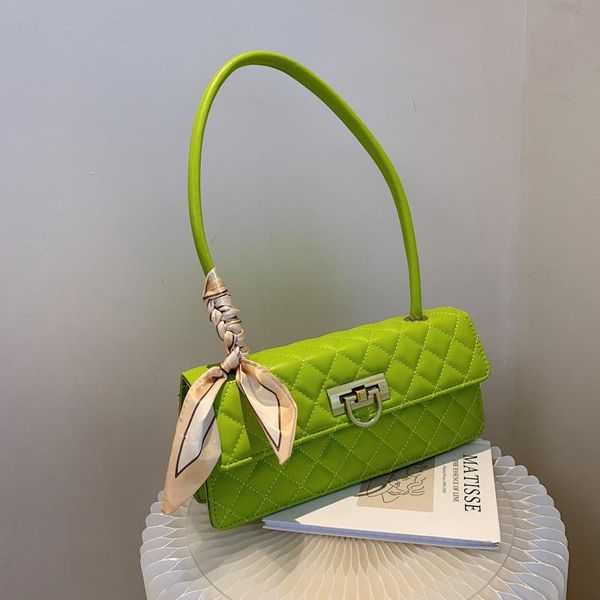 

shoulder bags fashion solid color small pu leather for women 2021 summer simple handbags and purses female travel totes