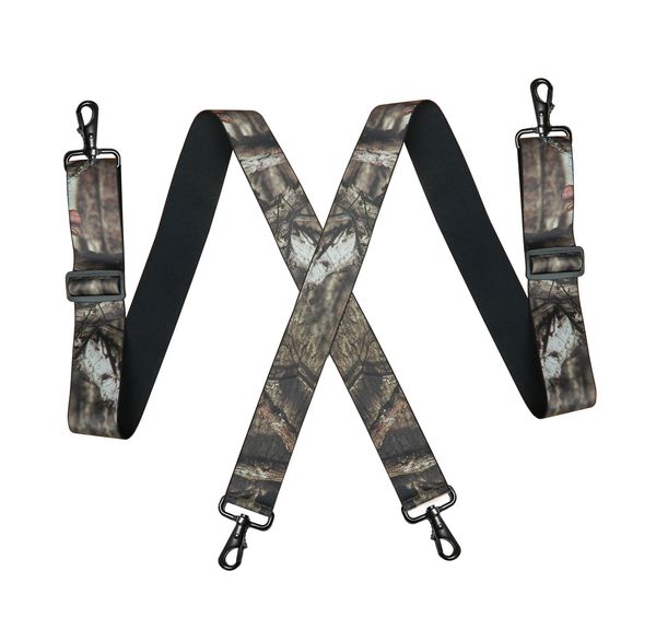 

camouflage suspenders mans braces male vintage outdoor straps bretelles hook suspensorio ligas tirantes 5*120cm, Black;white
