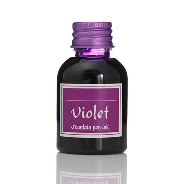 

10pcs 30ml colorful fountain pen ink refilling inks stationery school supplies j2hc refills, Black;red