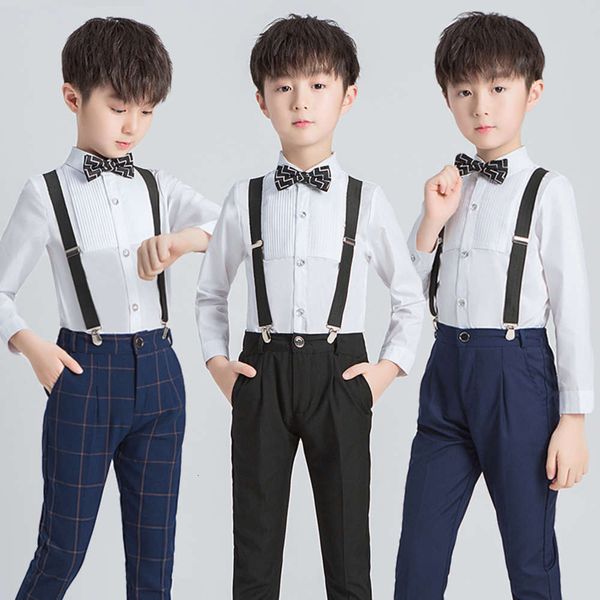 

boys' tuxedo students' new autumn children's wear and trousers set, Blue