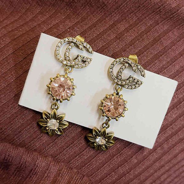 

high-end fashion simple diamond gold earrings fine jewelry discount, Golden;silver