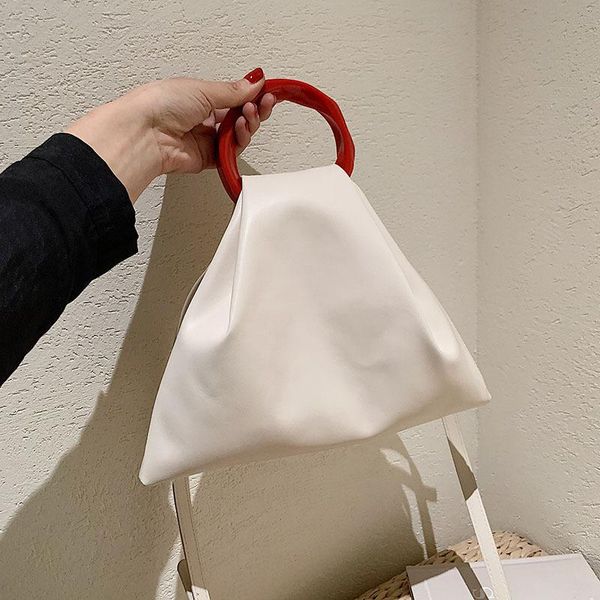 

evening bags fold retro bag women's 2021 handbag korean style western fashion shoulder messenger