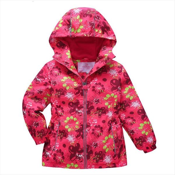 

waterproof girls jackets spring kids girl outerwear windproof hoodie sport for childrens polar fleece warm coats, Blue;gray
