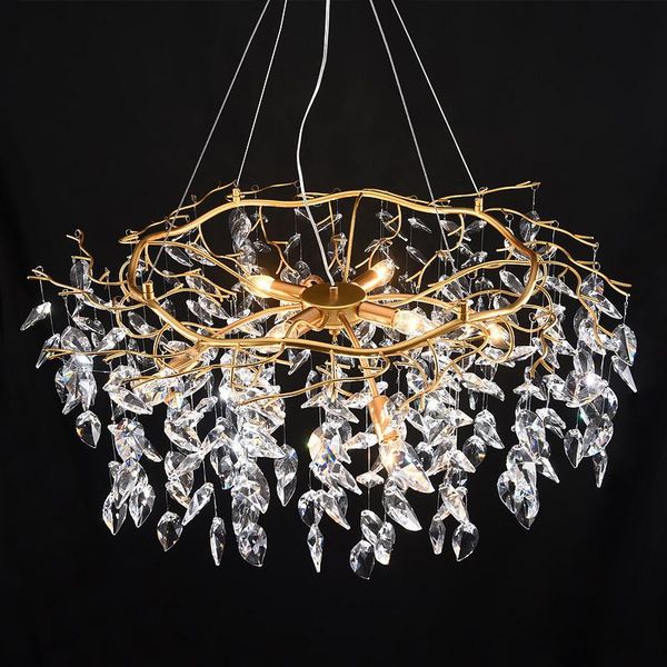 

chandeliers nordic luxury vintage chandelier lighting modern large lustre led ceiling loft indoor hanging lamps for living room