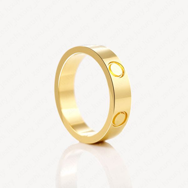 

stainless steel 18k gold plated wedding rings for woman man engagement fashion lover wed ring band women men eternal promise accessories wit, Slivery;golden
