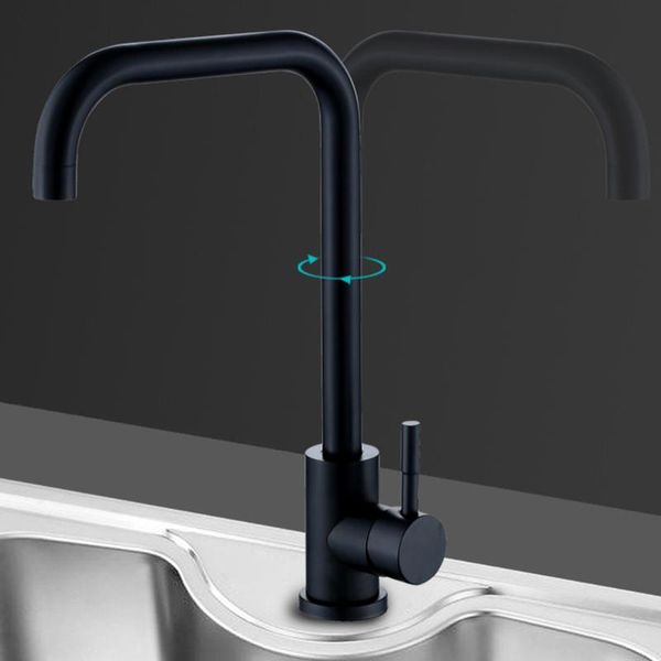 

1pc stainless steel black stoving varnish rotatable kitchen sink