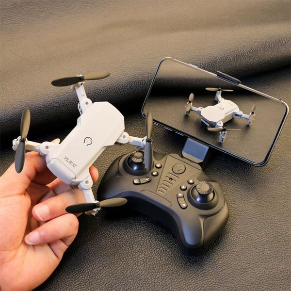 

mini rc drone wifi 4k high definition dual camera air pressure altitude maintenance foldable remote control quadcopter toys with
