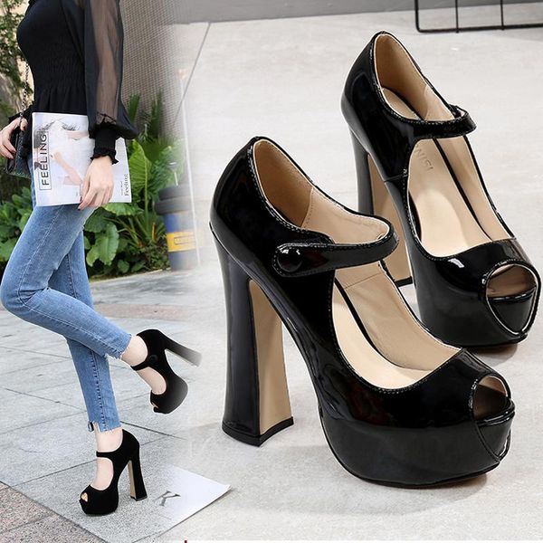 

dress shoes pumps high heels women wedding black platform