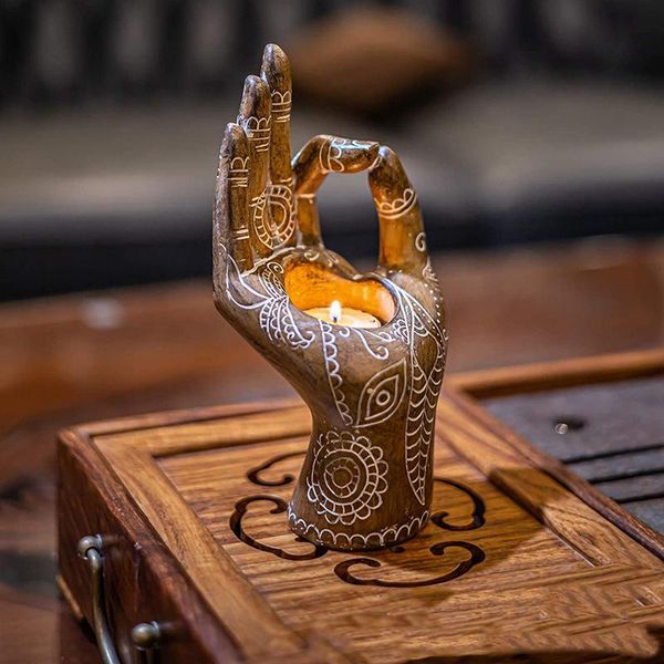 

candle holders bergamot holder cup home decoration resin craft ornaments carving desktop