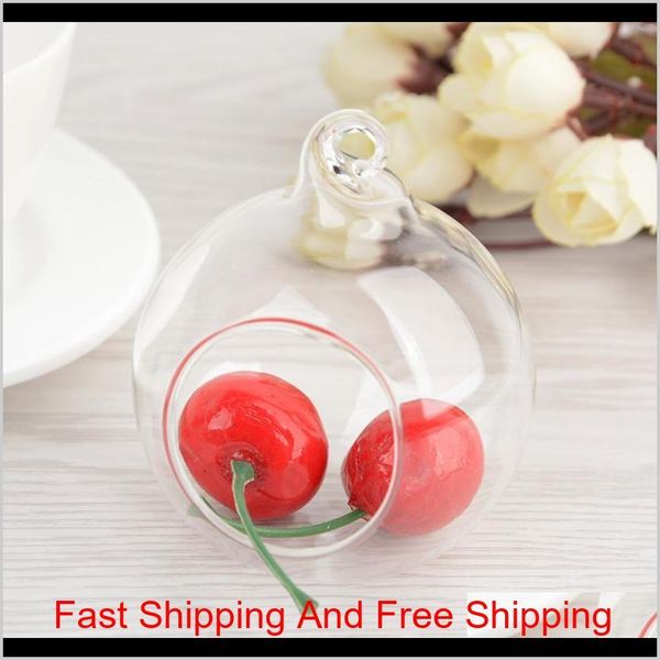 

80mm romantic hanging tealight holder glass globes terrarium wedding candle holder candlestick vase home qyleed bdebaby