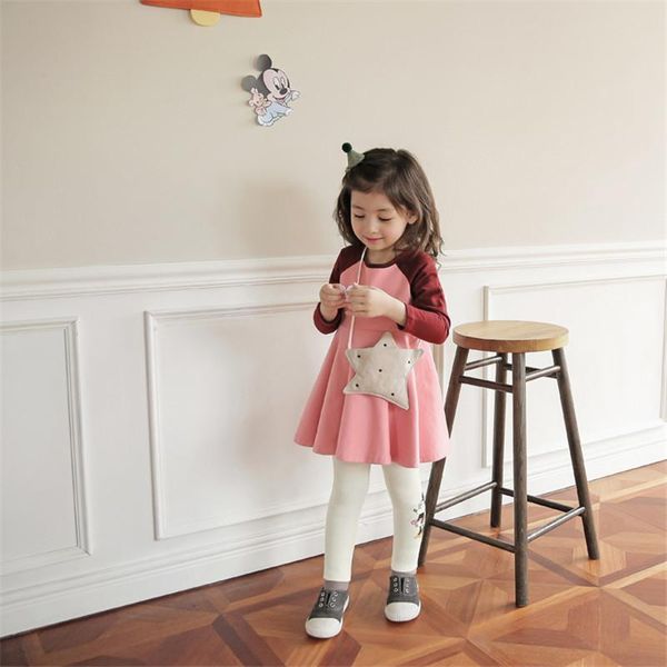 

pendant necklaces korea handmade cute cotton five-pointed star pentagram princess children girl kids necklace bag apparel accessories-xthcgn, Silver