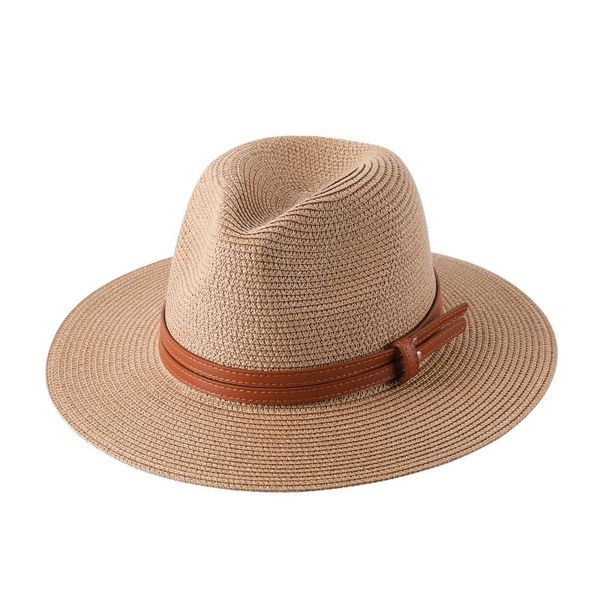 

wide brim hats men women sun cap casual travel straw hat lightweight portable summer panama style camping outdoor protection hiking foldable, Blue;gray