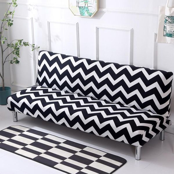 

chair covers black and white stripes all inclusive sofa cover armrest-for living room stretch 120-150cm 160-180cm