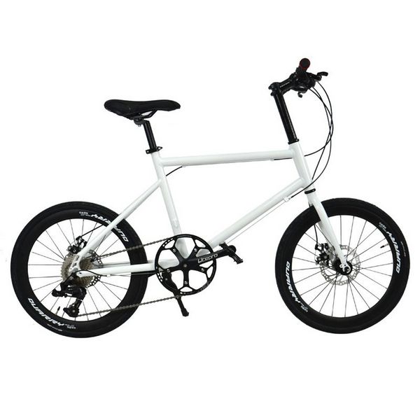 20 Zoll 8-Gang Mini 451 Rennrad Fahrräder Aluminiumlegierung Ultraleichtes Fahrrad mit variabler Geschwindigkeit Tragbare Erwachsene Rennräder für Erwachsene