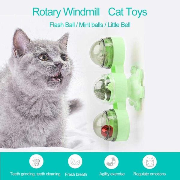 

cat toys toy pet risk training sound of the windy revolving platform provoking catnip and bell for