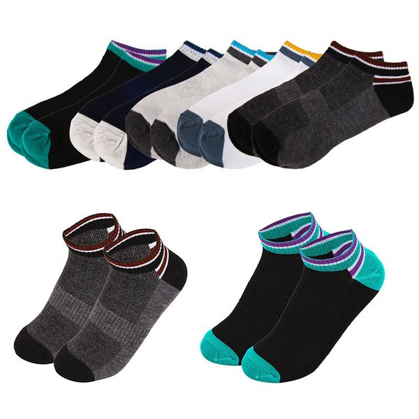 

sale1 pair on of men boat knives strained cats antislip sports socks, Black