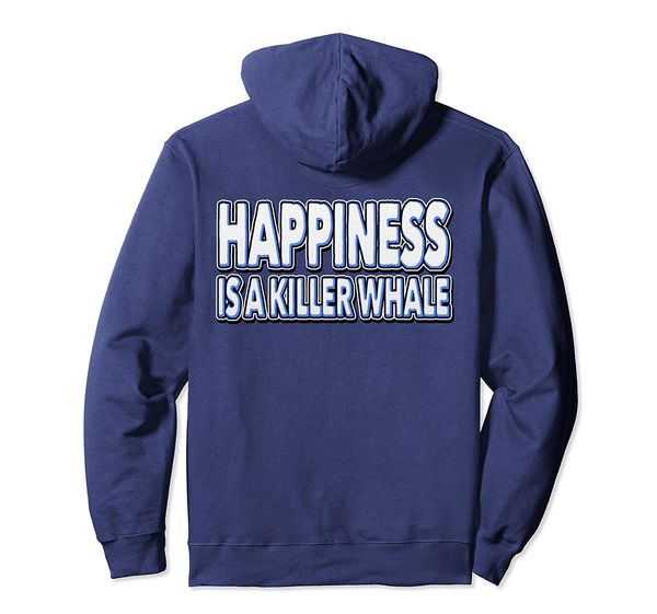 

killer whale orca gift ocean sea love pullover hoodie, White;black
