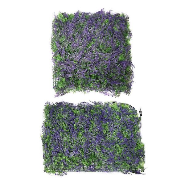 

decorative flowers & wreaths artificial plant plastic lawn greening wall turf for home store background false outdoor decoration