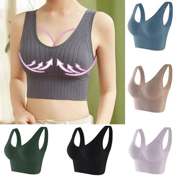 

solid color sleeveless summer crop women black bra casual basic t shirt off shoulder cami backless tank vest camisoles & tanks, Black;white