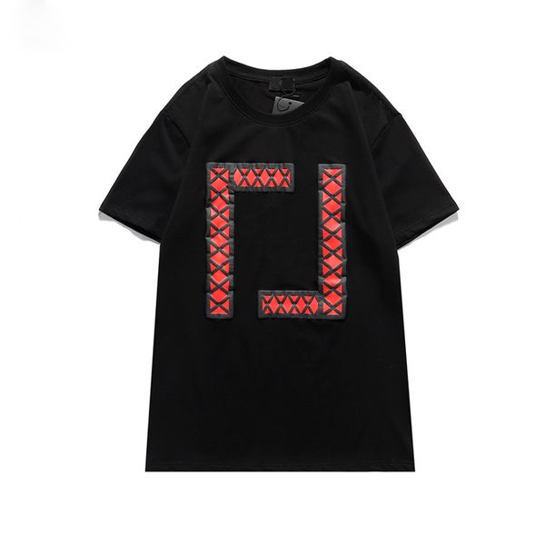 

mens womens luxurys designers t shirts tshirts 2021 casual shirt knitting mens clothing pattern printed tees 21071602zy, White;black