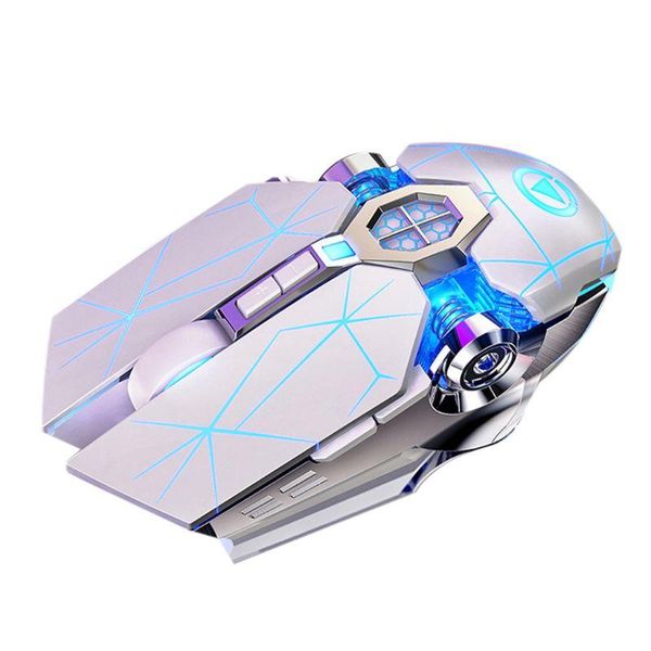 

mice gaming mouse 3200dpi 7 buttons mechanical wired backlit silent computer q1jf