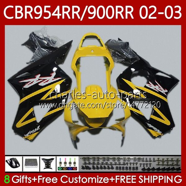 Karosserie-Kit für HONDA CBR900 CBR954 RR CBR 954 900 RR CC 2002 2003 Karosserien 61Nr