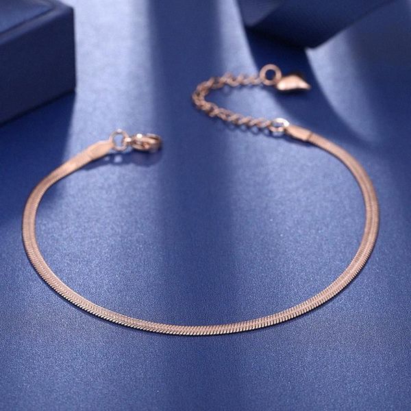 

new summer 2020 fashion jewelry gold chain stainless steel anklets ankle bracelet women ancle foot leg sandals beach accessories 1gmz#, Red;blue