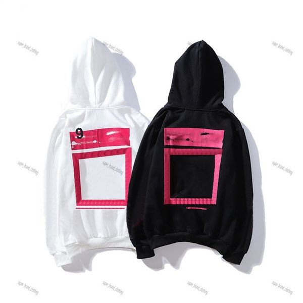

trendy brand jacket designer hoodies for men autumn winter rendering graffiti pink arr men's and i woke up like this sweatshirts, Black
