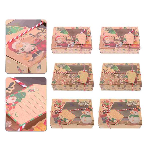 

gift wrap 6pcs christmas candy boxes adorable sweets containers