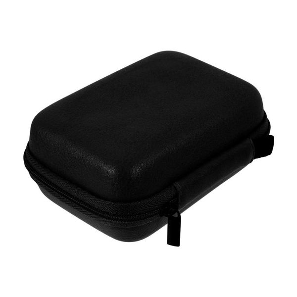 

storage bags 1pc high-grade earphone box leather retro pu bag container
