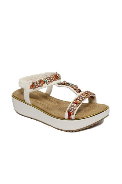 

sandals women's white, Black