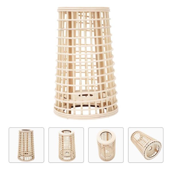 

candle holders 1pc simple nordic wind lamp home lampshade lantern ornament beige